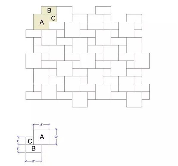 【鋪裝設(shè)計(jì)】十四種石材薄板的美式拼貼方法